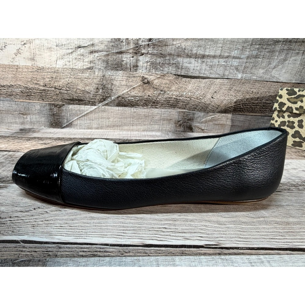 FS/NY Black Creaser Women Flat Shoes Black Leather‎ Size 5.5 - Picture 6 of 16